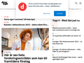 'driva-eget.se' screenshot