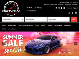 'drivenbystyle.com' screenshot