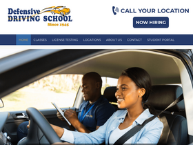 'driving-school.com' screenshot