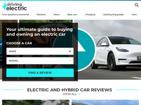 'drivingelectric.com' screenshot