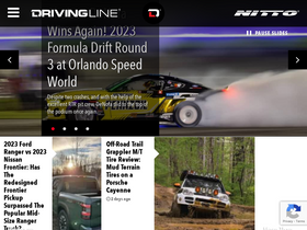 'drivingline.com' screenshot