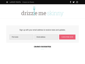 'drizzlemeskinny.com' screenshot