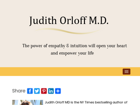 'drjudithorloff.com' screenshot