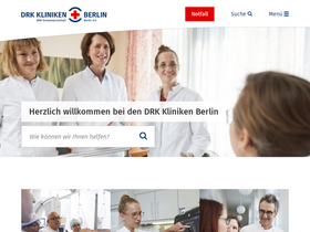 'drk-kliniken-berlin.de' screenshot