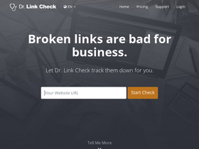 'drlinkcheck.com' screenshot