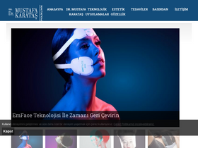 'drmustafakaratas.com' screenshot