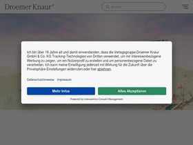 'droemer-knaur.de' screenshot