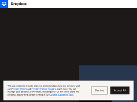 'dropbox.com' screenshot