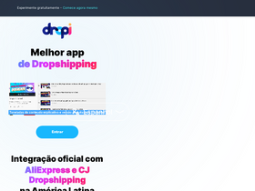 'dropi.com.br' screenshot