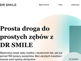 'drsmile.pl' screenshot