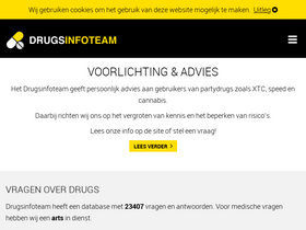 'drugsinfoteam.nl' screenshot