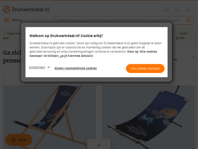 'drukwerkdeal.nl' screenshot