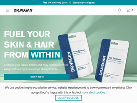 'drvegan.com' screenshot