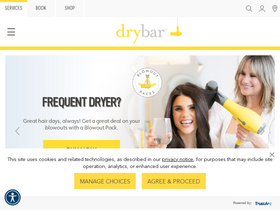 'drybarshops.com' screenshot