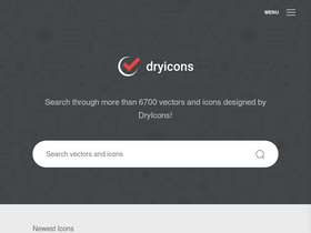 'dryicons.com' screenshot
