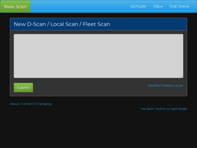 'dscan.info' screenshot