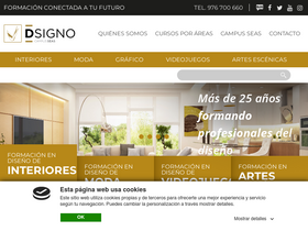 'dsigno.es' screenshot