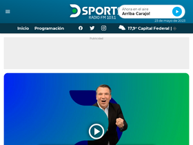 'dsportsradio.com' screenshot