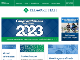 'dtcc.edu' screenshot