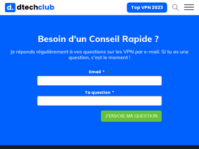 'dtechclub.com' screenshot