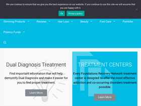 'dualdiagnosis.org' screenshot
