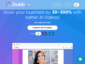 'dubb.com' screenshot