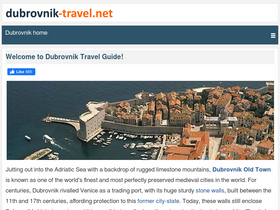 'dubrovnik-travel.net' screenshot