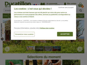 'ducatillon.com' screenshot