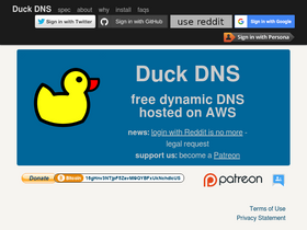 'duckdns.org' screenshot