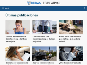 'dudaslegislativas.com' screenshot