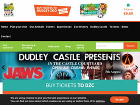 'dudleyzoo.org.uk' screenshot