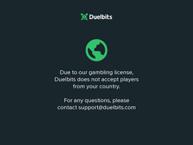 'duelbits.com' screenshot