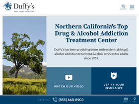 'duffysrehab.com' screenshot