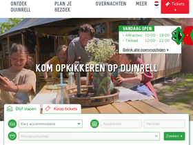 'duinrell.nl' screenshot