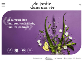 'dujardindansmavie.com' screenshot