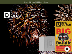'dukecannon.com' screenshot