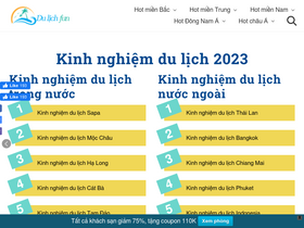 'dulichfun.com' screenshot