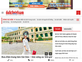 'dulichvietnam.com.vn' screenshot
