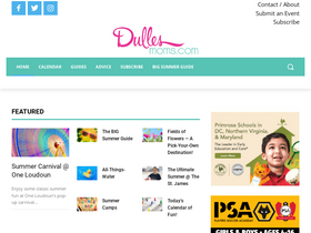 'dullesmoms.com' screenshot