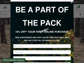 'duluthpack.com' screenshot