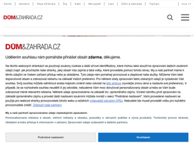 'dumazahrada.cz' screenshot