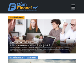'dumfinanci.cz' screenshot