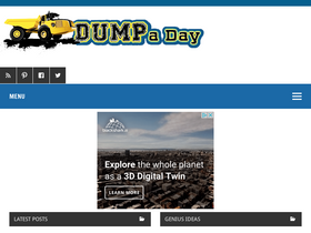 'dumpaday.com' screenshot