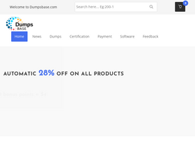 'dumpsbase.com' screenshot