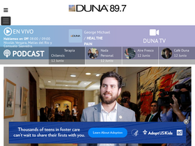 'duna.cl' screenshot