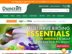 'duncraft.com' screenshot