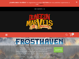 'dungeonmarvels.com' screenshot