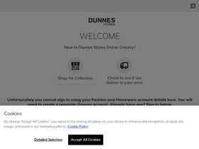 'dunnesstoresgrocery.com' screenshot
