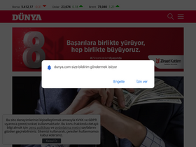'dunya.com' screenshot