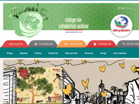 'dunyabizim.com' screenshot